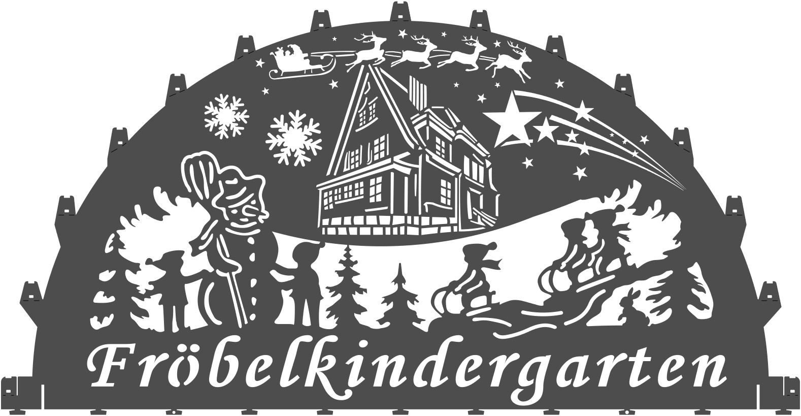 Schwibbogen Fröbelkindergarten