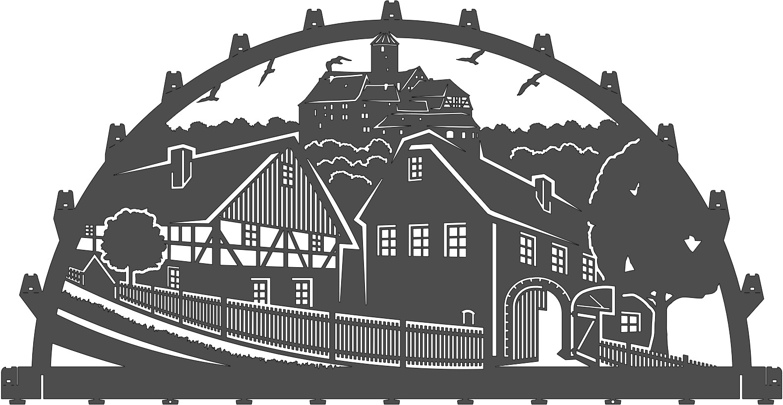 Schwibbogen T-Herrmann