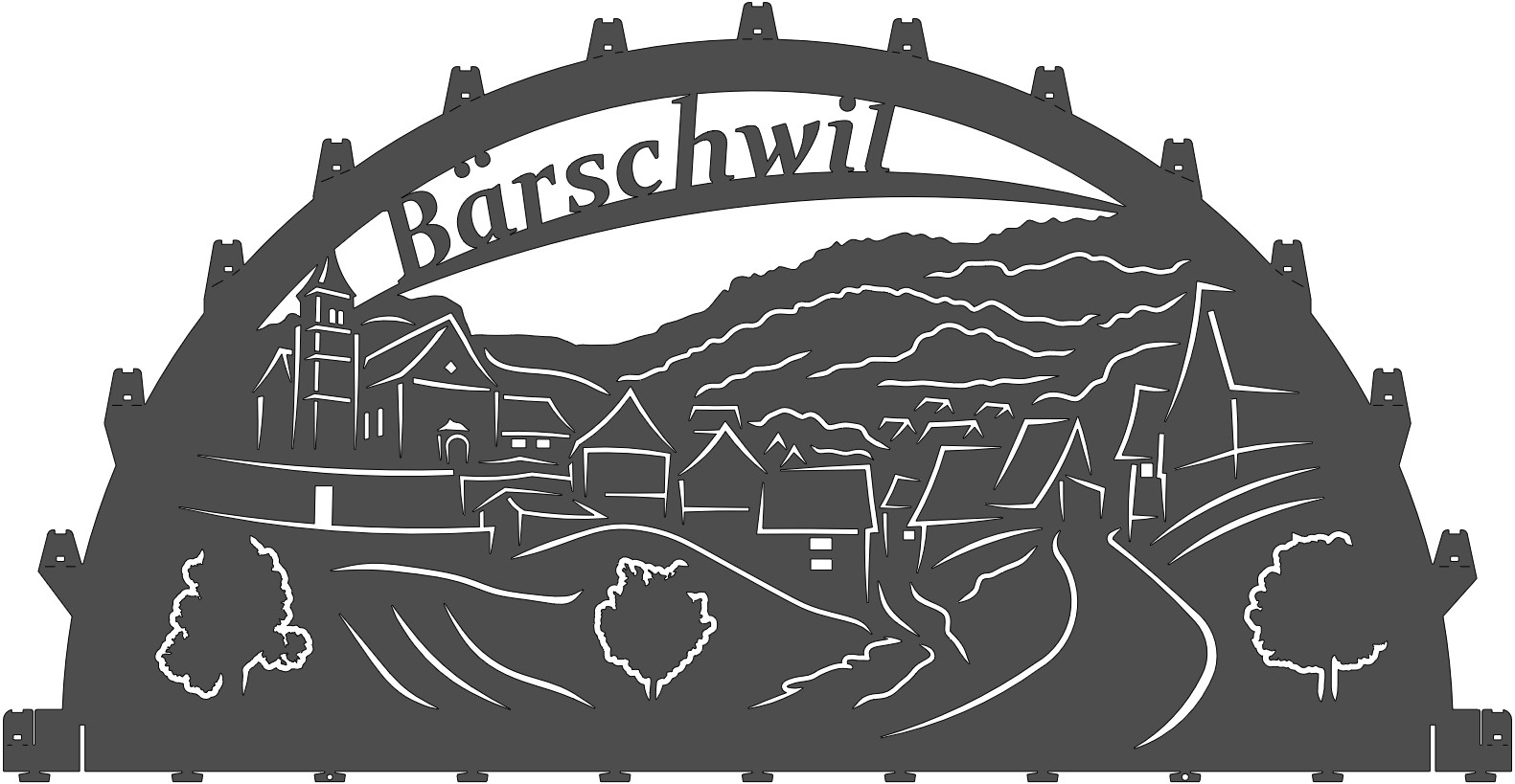 Schwibbogen Bärschwil