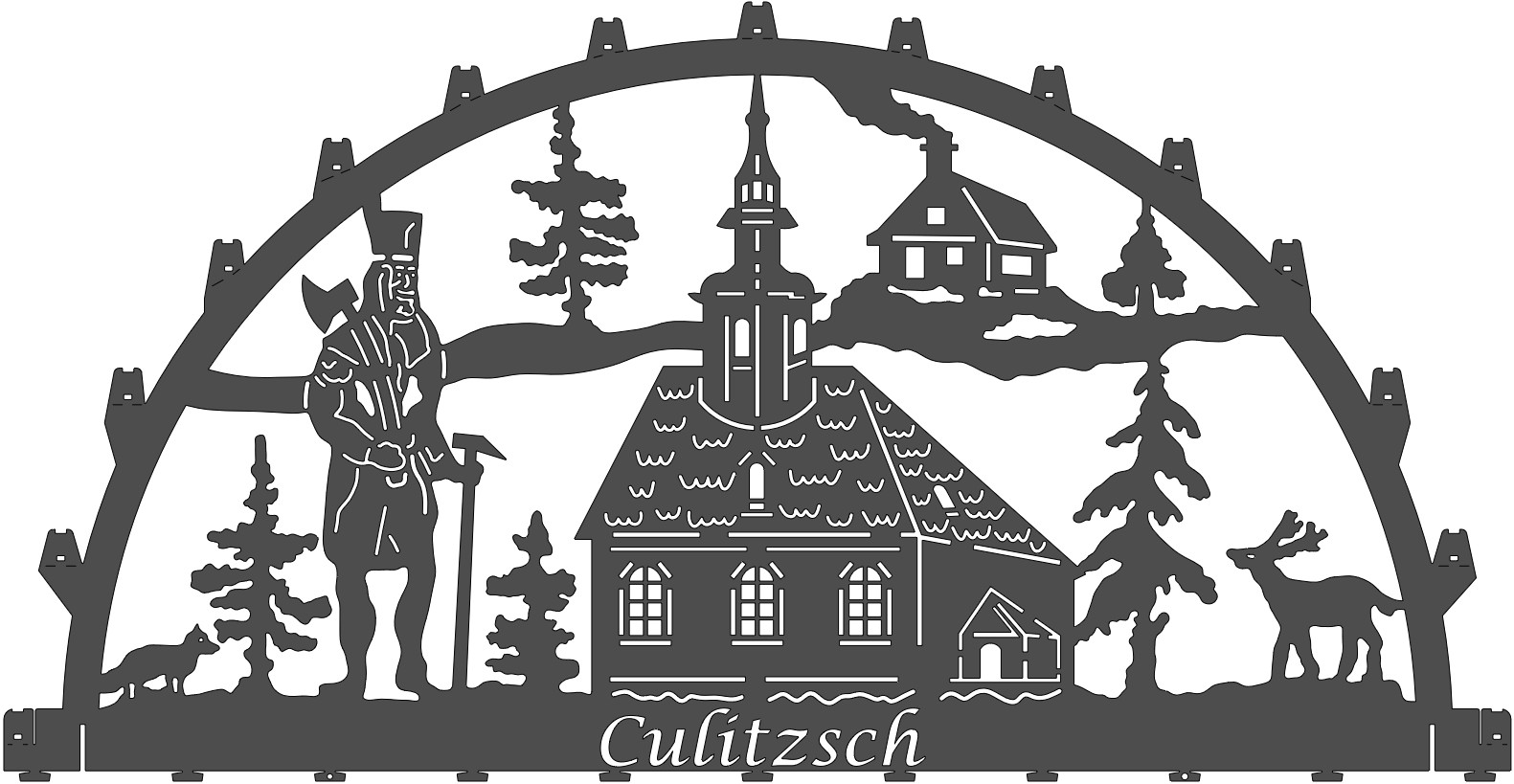 Schwibbogen Culitzsch