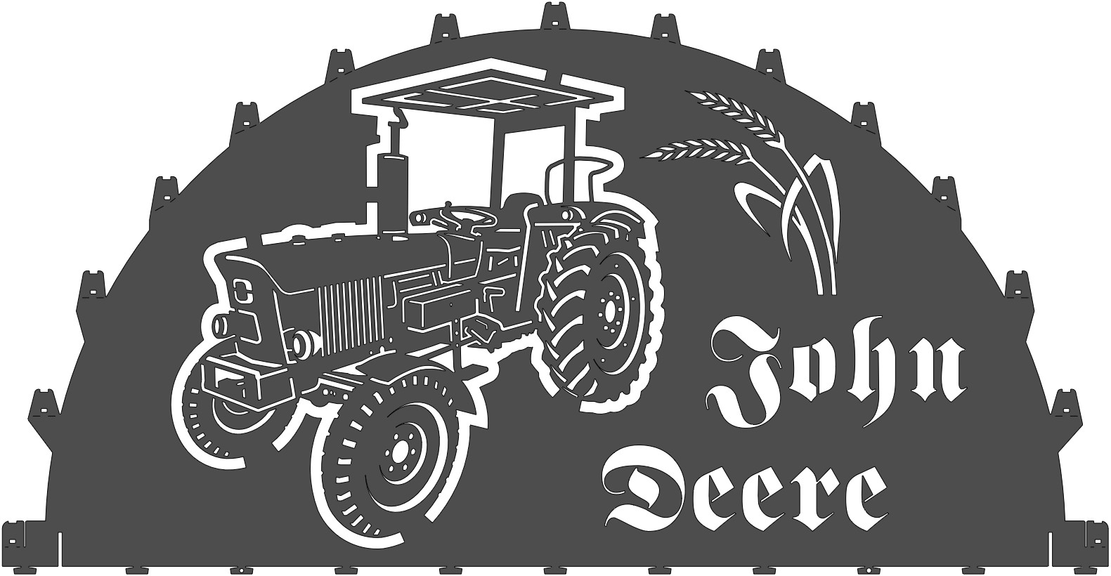 Schwibbogen John-Deere