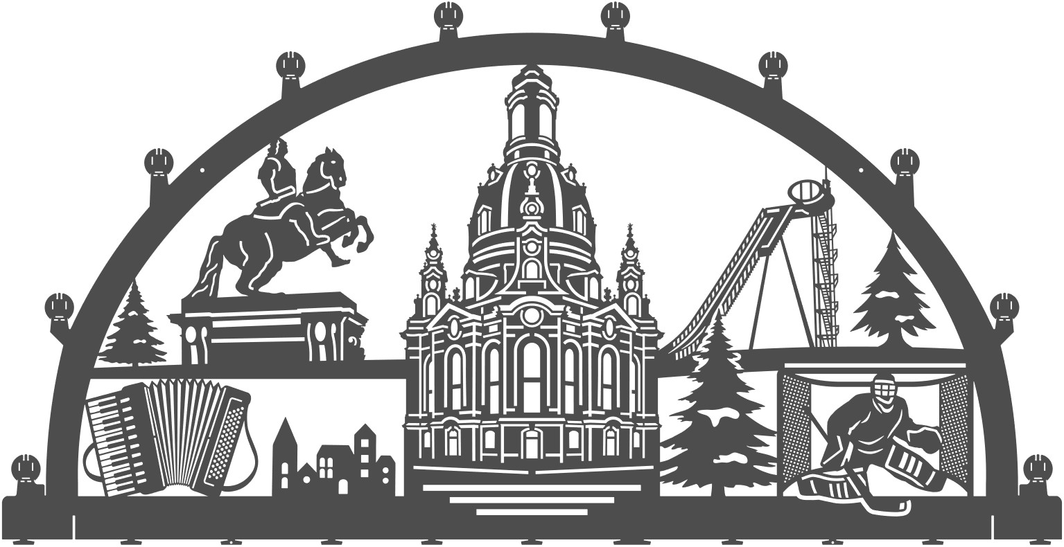 Schwibbogen Dresden-Klingenthal Meinel